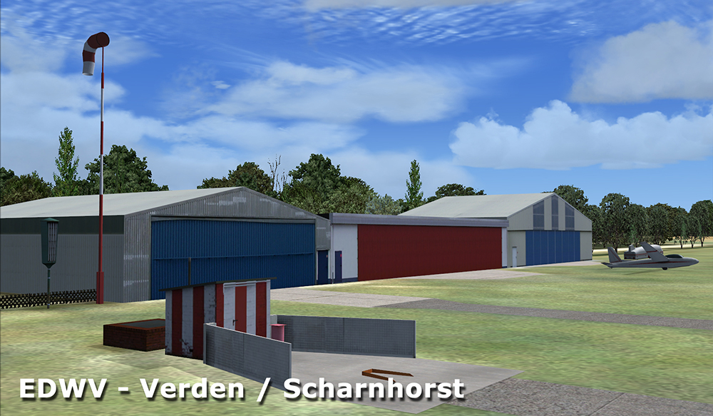 VFR Airfields - Verden-Scharnhorst